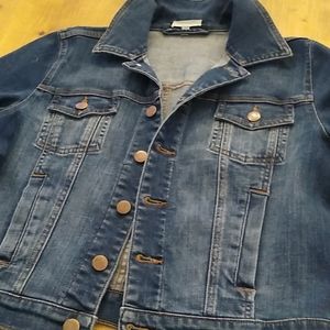 Eileen Fisher jean jacket